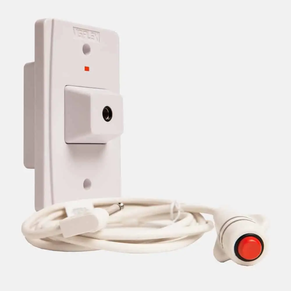 Wireless Push Button Nurse Call Station for Assisted Living Facilities
