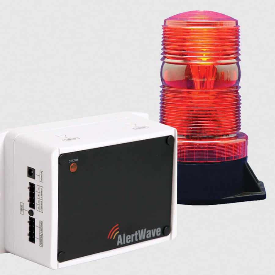 Wireless Strobe Light device for Emergency Visual Alert and Notification
