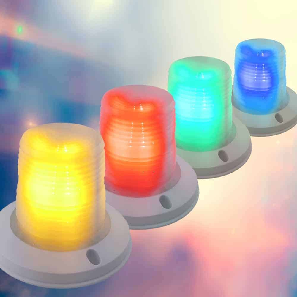 Wireless Beacon Light Device For Emergency Visual Alert And Notification